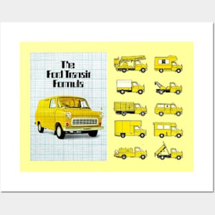 FORD TRANSIT - brochure options Posters and Art